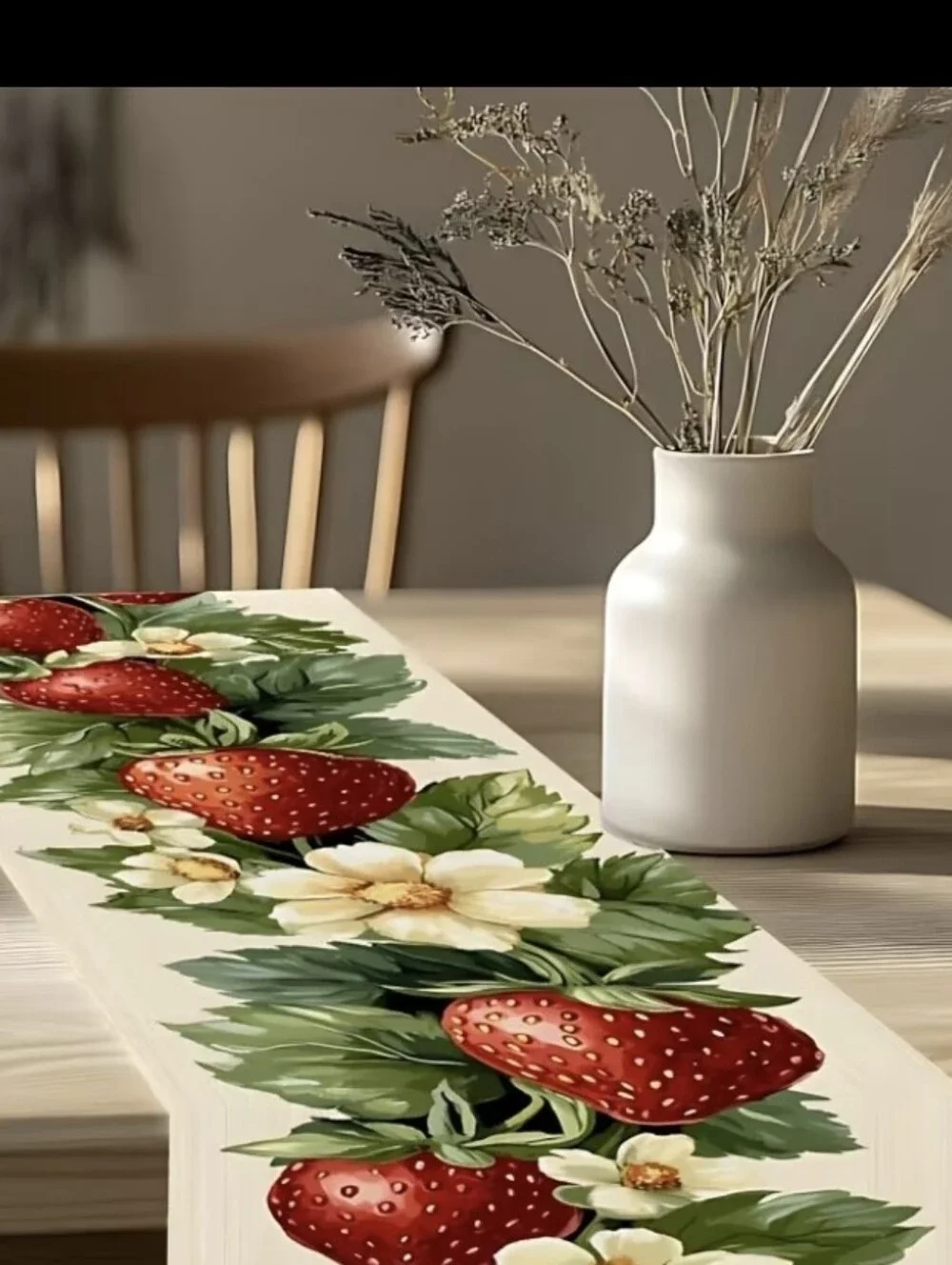 Strawberry 🍓 Decor Table Runner NEW